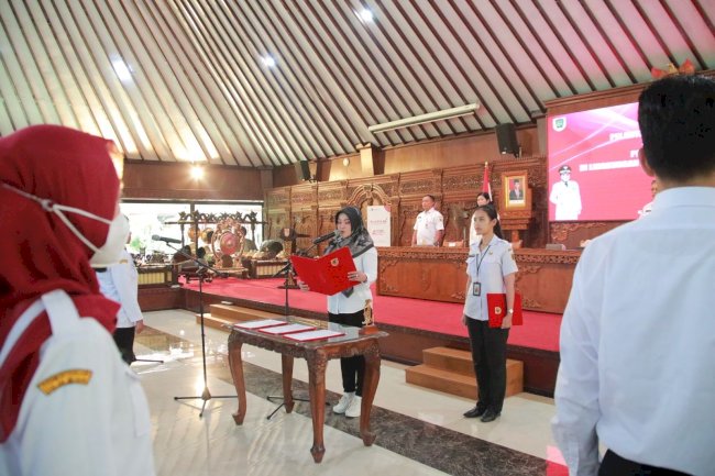 Bupati Klaten Lantik 146 Pejabat Fungsional Pemerintah Kabupaten Klaten
