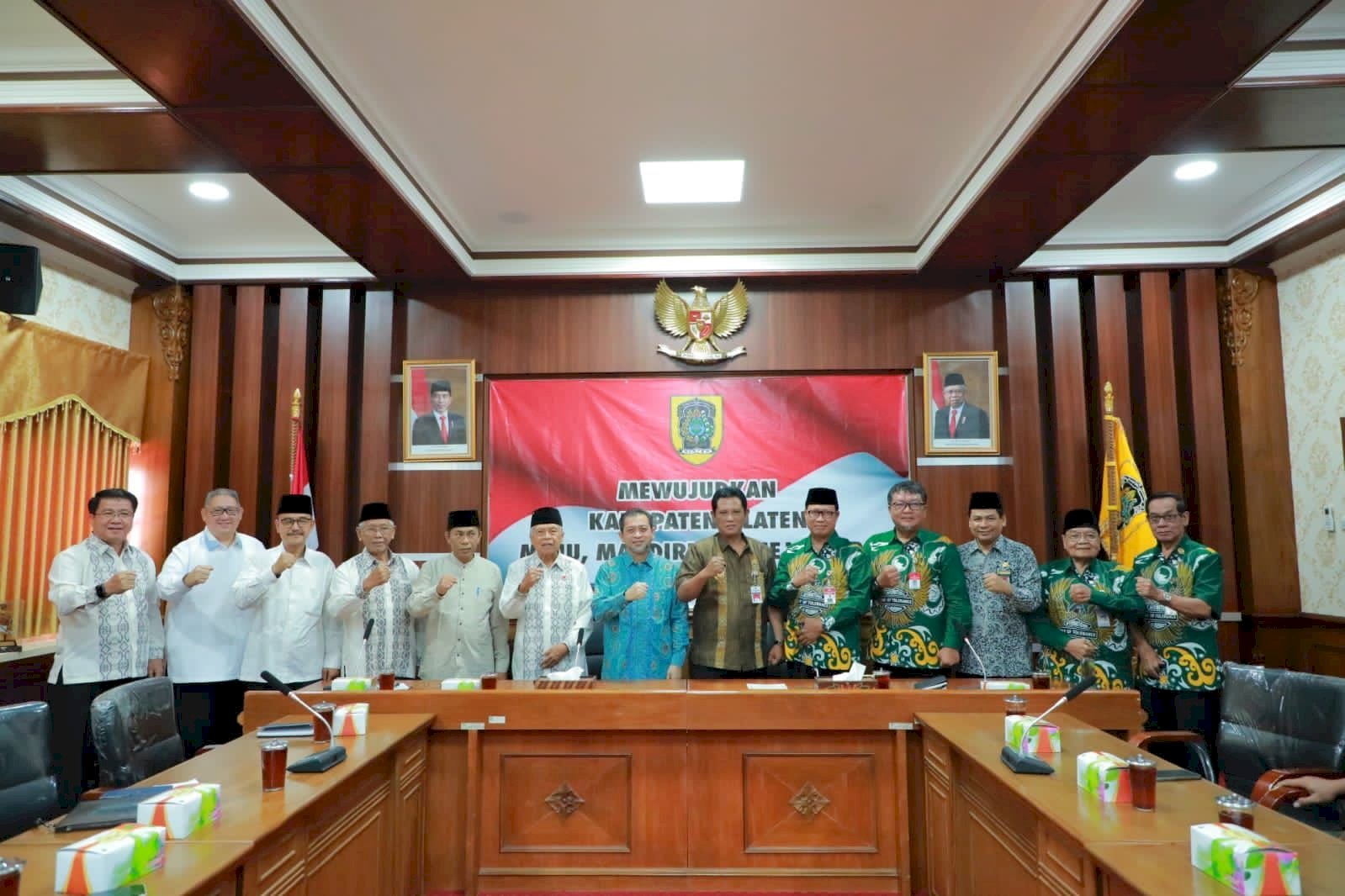 Wakil Bupati Klaten Menerima Kunjungan Kerja FKUB Provinsi Kalimantan Timur