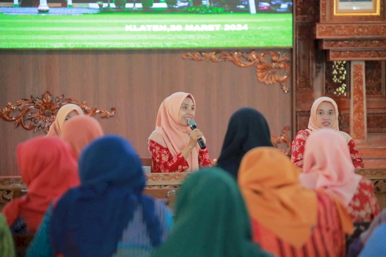 Semarak Ramadhan, DWP Setda Klaten Gelar Pengajian Bersama