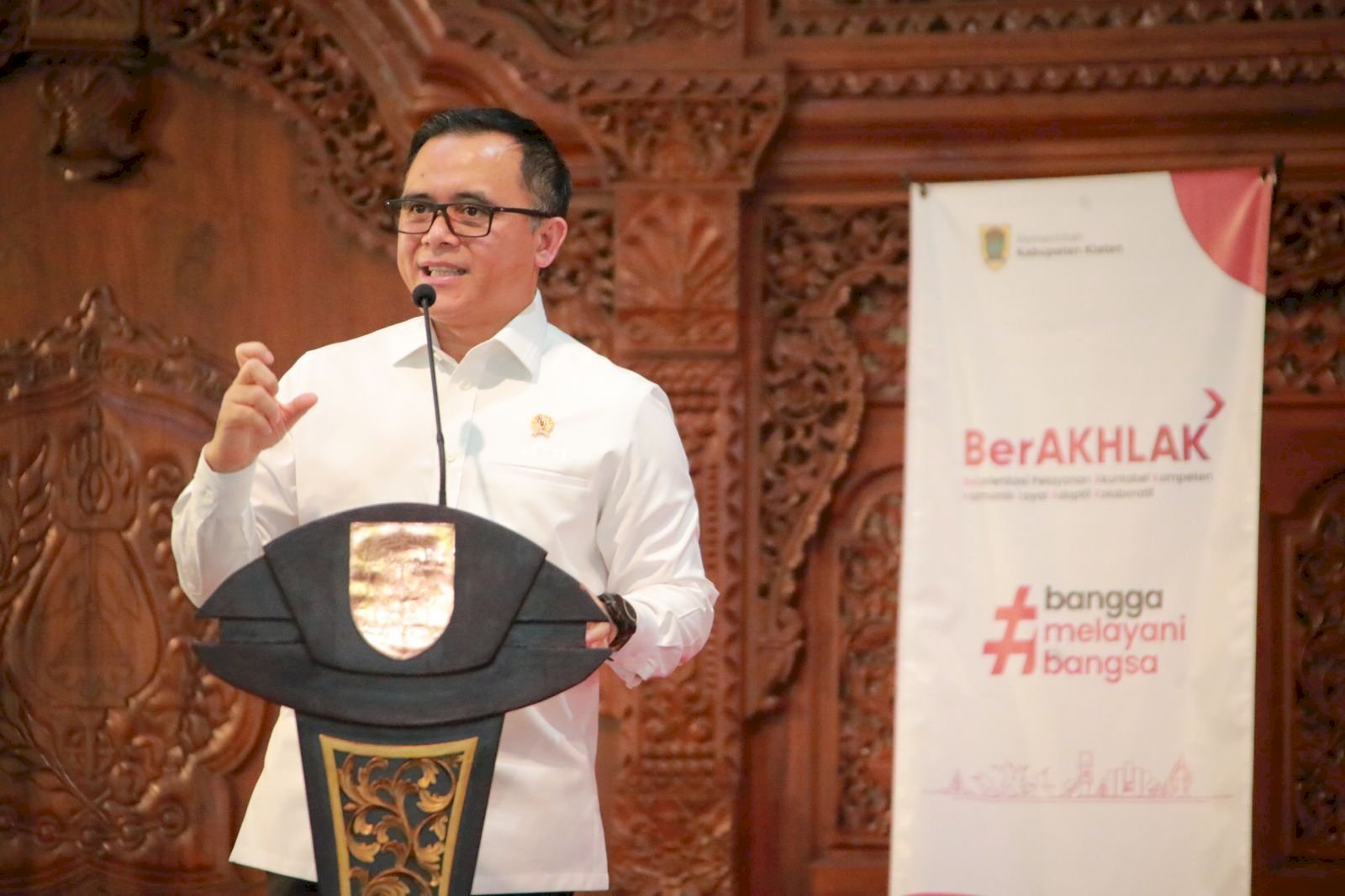 Menteri PANRB Berikan Arahan Kepada ASN di Lingkup Pemkab Klaten