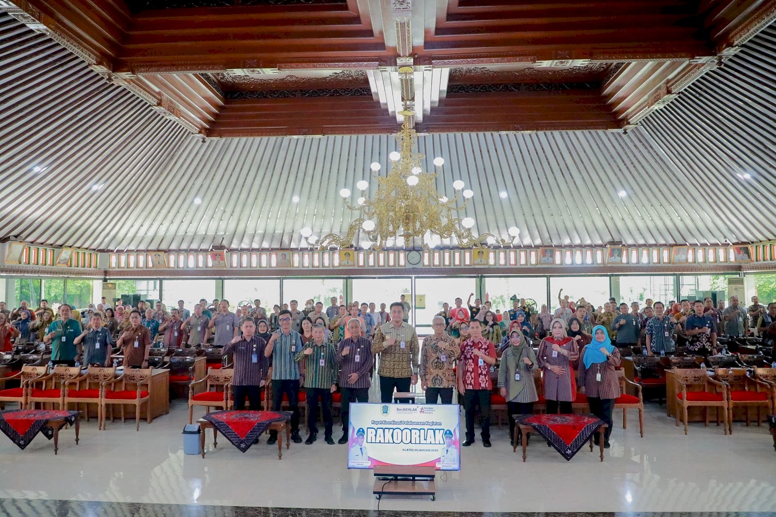 Bagian Administrasi Pembangunan Setda Klaten Perkuat Pengendalian Program melalui RAKOORLAK 2025–2026