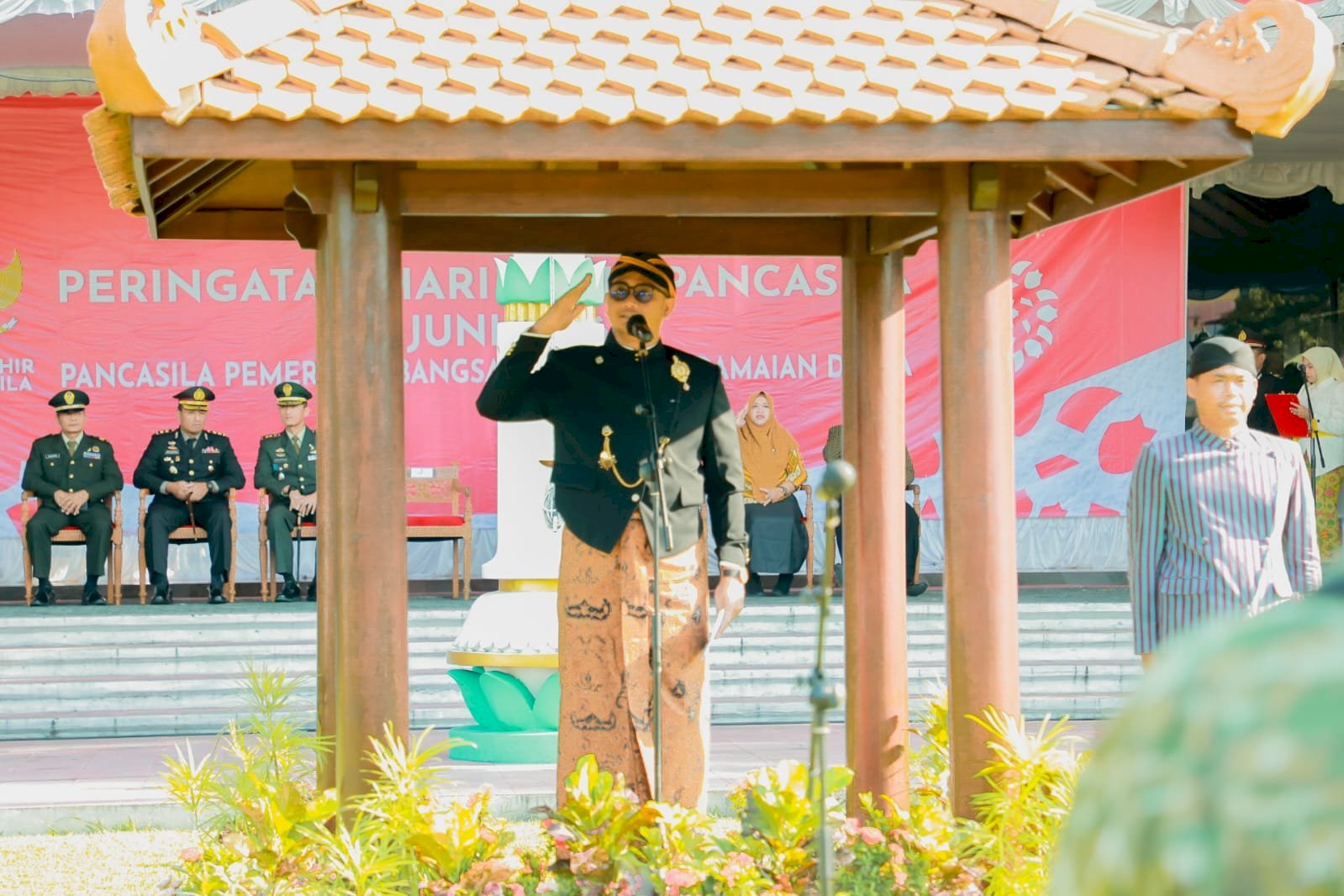 Pimpin Upacara Hari Pancasila, Bupati Klaten Ajak Masyarakat Amalkan Nilai-Nilai Pancasila