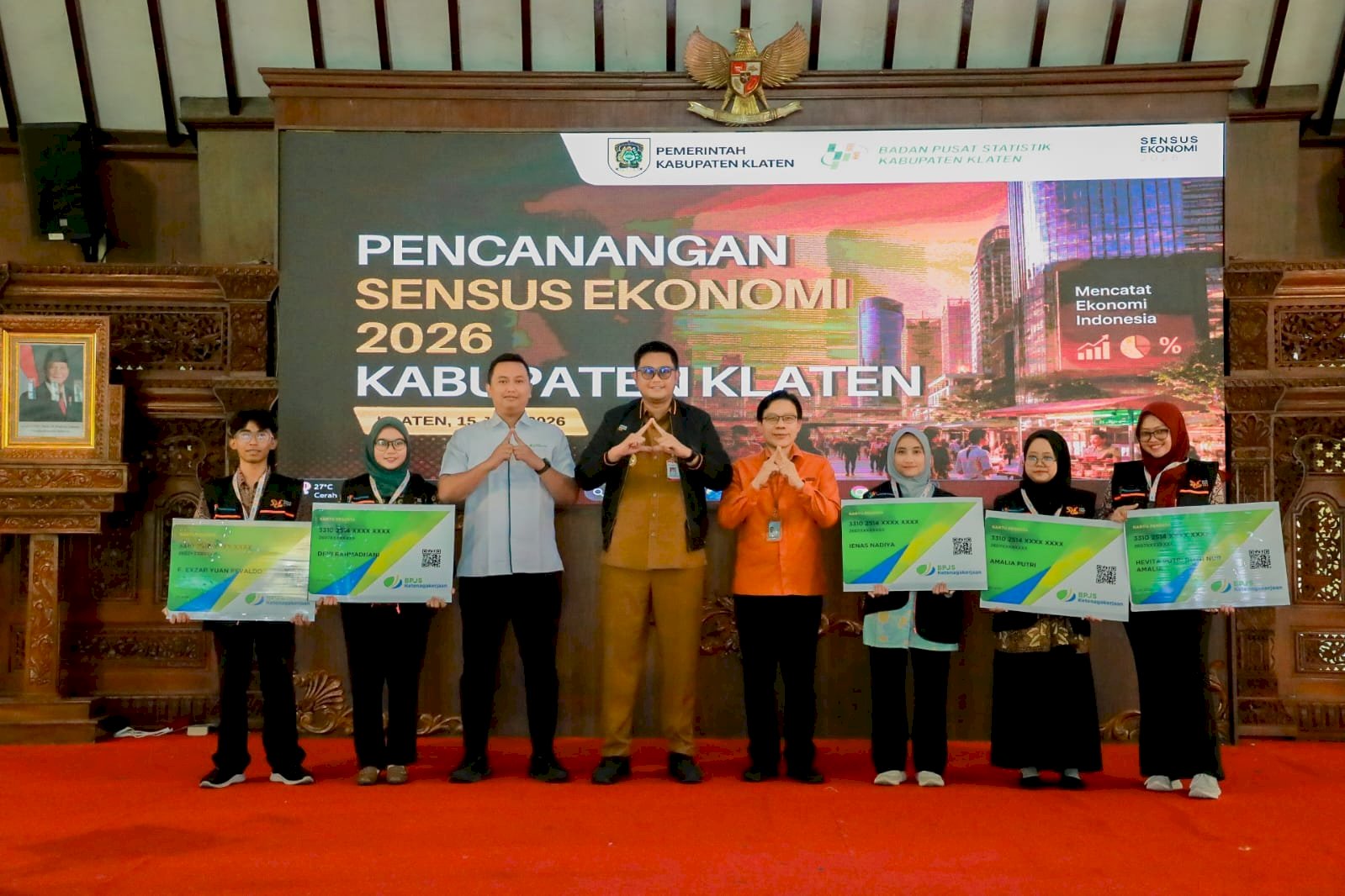 Bupati Klaten Canangkan Sensus Ekonomi 2026, Penguatan Data Jadi Fondasi Kebijakan Ekonomi Daerah